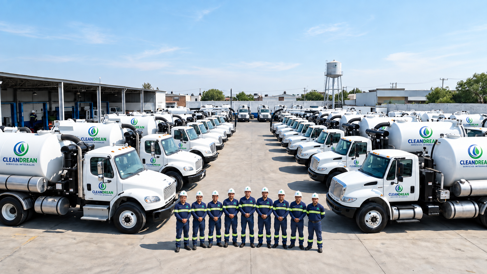 FLOTILLA VACTOR DE DIFERENTES CAPACIDADES